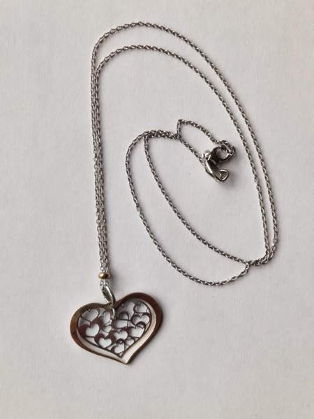 Nomination hopea kaulakoru & riipus Lohja - valokuva 1