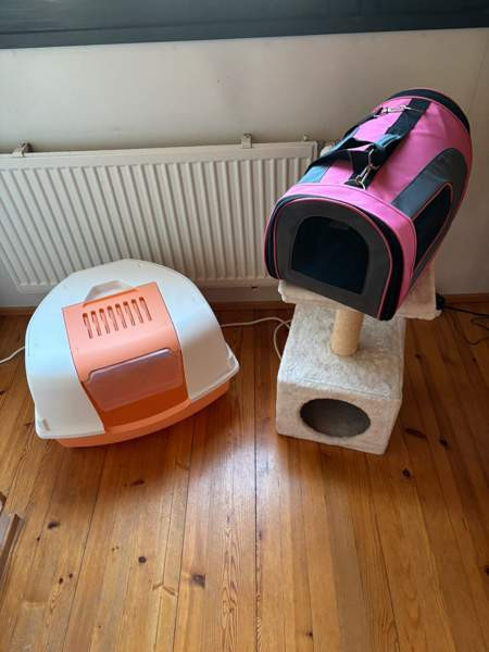 Kissan wc ja raapimispuu, kantolaukku Jyväskylä - valokuva 1