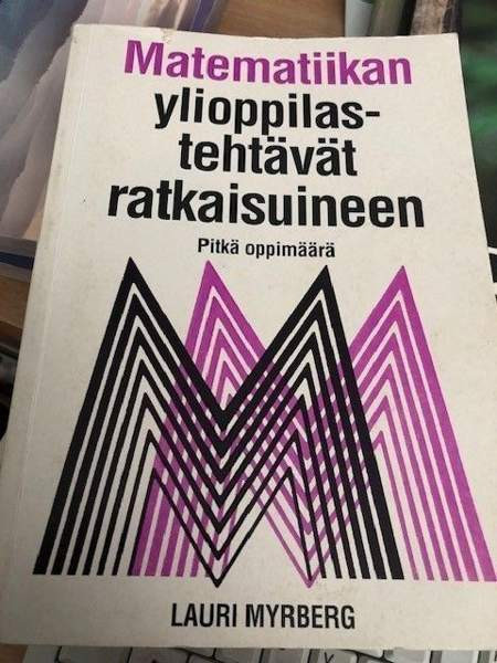 Lukion kirja: Matematiikan ylioppilastehtävät Vantaa - valokuva 1