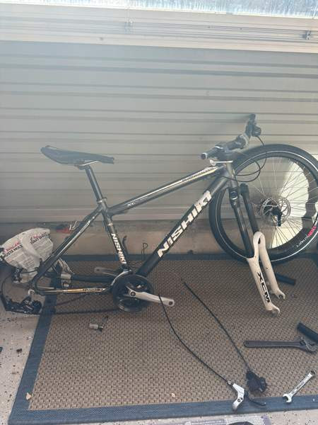 17” Maastopyörän runko +osia Paimio - valokuva 1