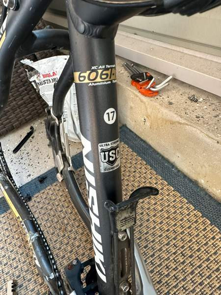 17” Maastopyörän runko +osia Paimio - valokuva 3