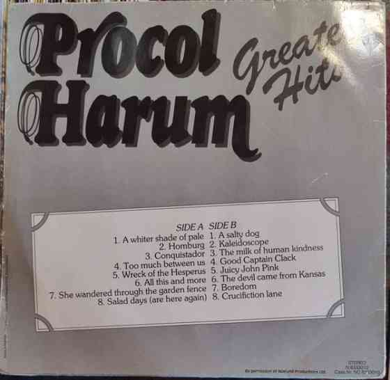 PROCOL HARUM Greatest Hits LP Tampere