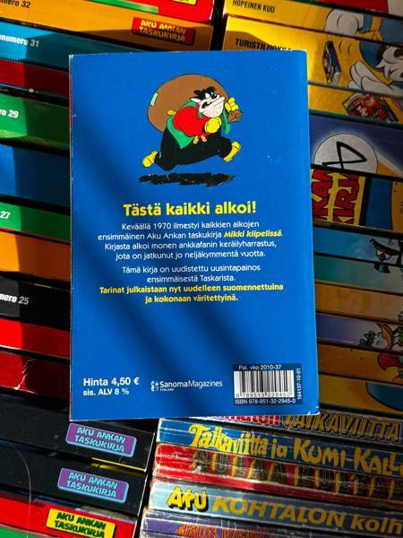 Aku Ankan Taskukirja kokoelma nro. 1 -413 Jyvaeskylae – foto 4