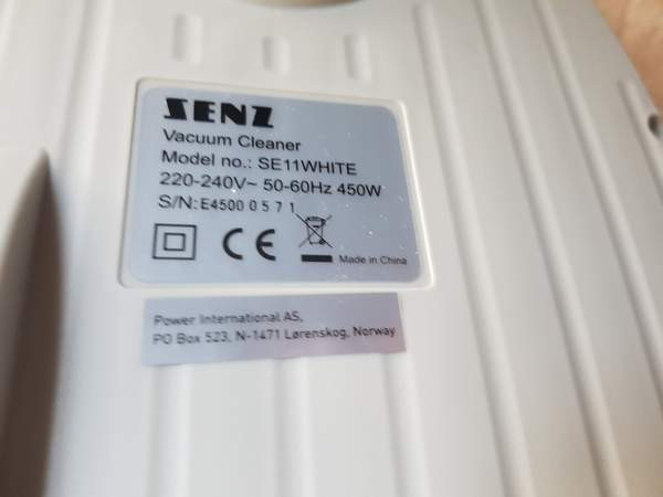Senz imuri 450w - vacuum cleaner Espoo – foto 3
