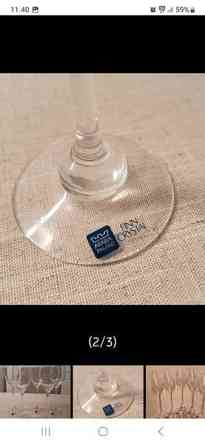 Arabia, lasit 5 kpl, Finn Crystal Karkkila