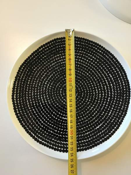 Marimekko Oiva Räsymatto lautasia 25cm 6kpl Vaasa - valokuva 5