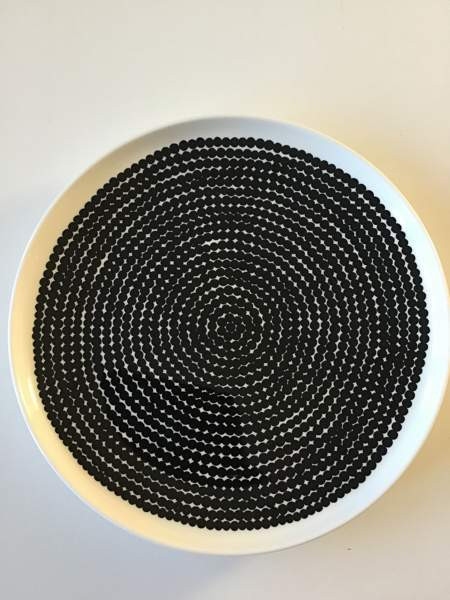 Marimekko Oiva Räsymatto lautasia 25cm 6kpl Vaasa - valokuva 2