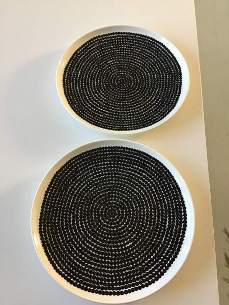 Marimekko Oiva Räsymatto 25cm lautasia 2 kpl Vaasa – foto 1