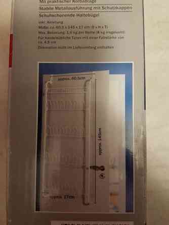 Ordex metal over door shoe storage rack for 12 pairs Espoo