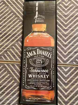 ISO Jack Daniels seinätaulu. Koko:31x92,5cm Коувола