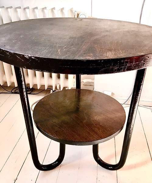 Funkkis pöytä. Aito 1930-luvun Funkis pöytä, sivupöytä, tupakkapöytä. Helsinki - изображение 3