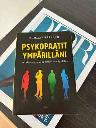 Psykopaatit ympärilläni kirja kerran luettu Vantaa