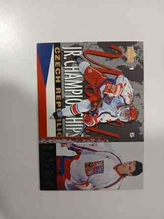 6kpl vanhoja jääkiekko kortteja Joensuu