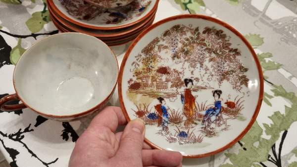 Riisiposliini kupit Helsinki - valokuva 1