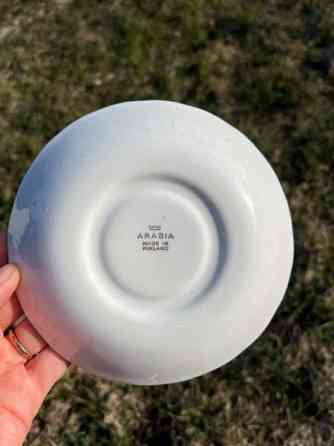 Arabia pieni muki ja aluslautanen Helsinki