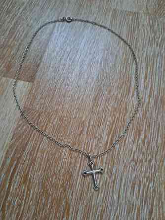 Kalevalan hopeinen Illusioni risti 3 cm Oulu