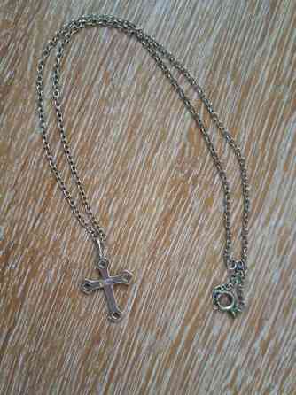 Kalevalan hopeinen Illusioni risti 3 cm Oulu