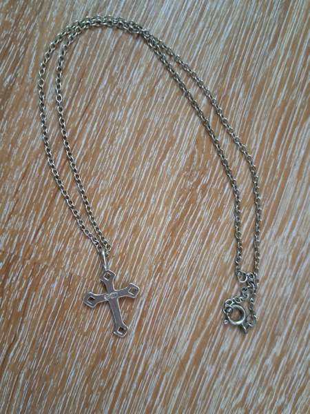 Kalevalan hopeinen Illusioni risti 3 cm Оулу - изображение 5