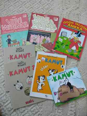 Sarjakuva setti, Viivi ja Wagner, kamut, roope Laukaa