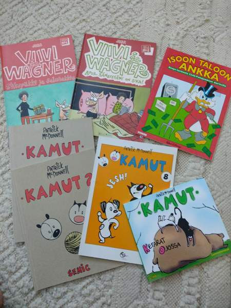 Sarjakuva setti, Viivi ja Wagner, kamut, roope Laukaa - photo 1