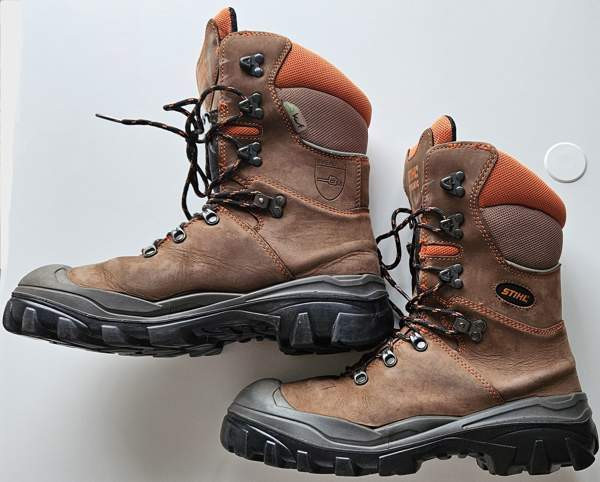 Stihl Dynamic S3 nahkaturvasaappaat Kangasala - valokuva 1