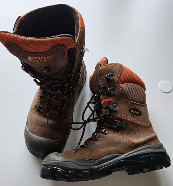 Stihl Dynamic S3 nahkaturvasaappaat Kangasala - valokuva 3