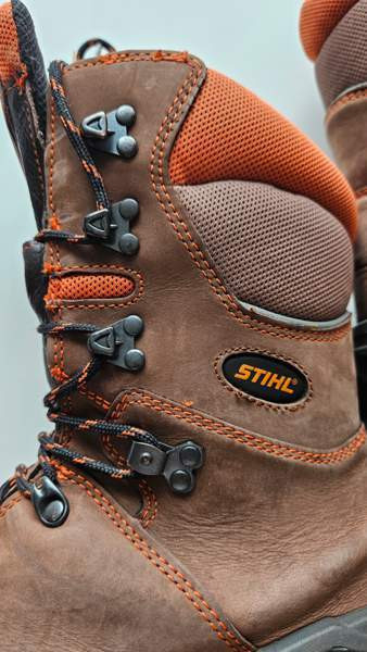 Stihl Dynamic S3 nahkaturvasaappaat Kangasala - valokuva 4