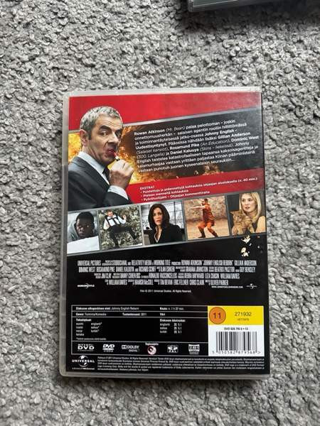 Johnny English uudestisyntynyt dvd Куопио - изображение 2