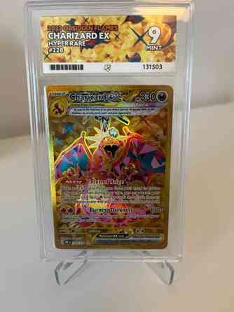 Charizard Ex 228/197  Mint 9 Ilmajoki