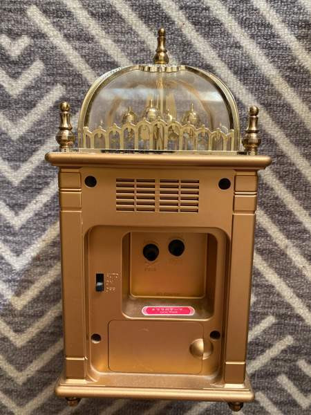 Sisustus Kello Kullanvärinen.mitat:13x14x28cm Kouvola - valokuva 3