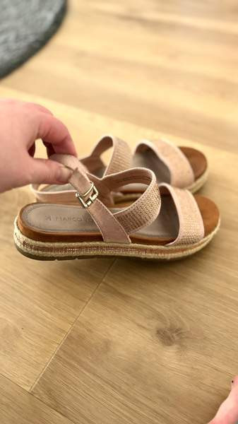 Marco Tozzi sandaalit vaalean roosat koko 38 Varkaus – foto 1