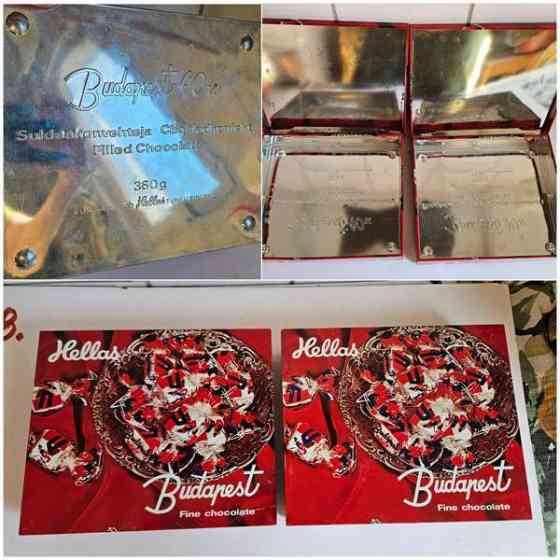 Vintage peltirasia Hellas pelti sisustus keräily Helsinki