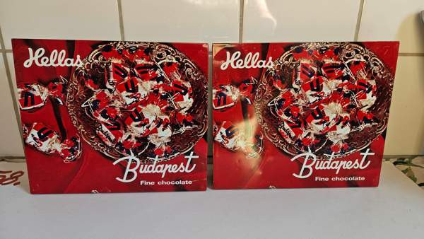 Vintage peltirasia Hellas pelti sisustus keräily Helsinki - valokuva 2