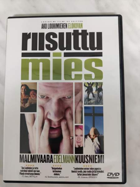 Riisuttu mies / kotimainen elokuva, DVD Tampere – foto 1