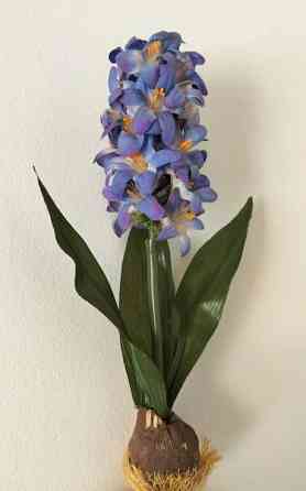 TEKOKUKKA hyasintti sipulilla 27 cm (vintage) Tampere