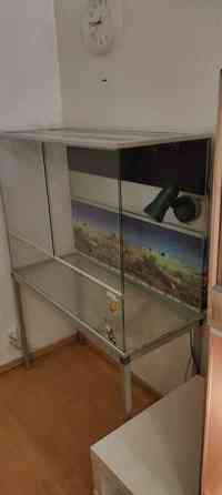 Terraario 95x70x40 + jalat Seinaejoki