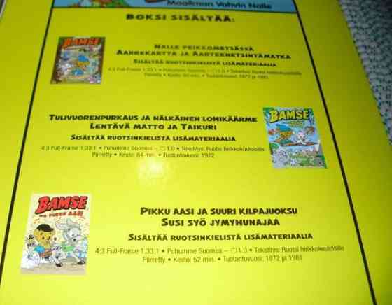 MAAILMA VAHVIN NALLE, 3-DISC (FI -PUHE) DVD Jyvaeskylae