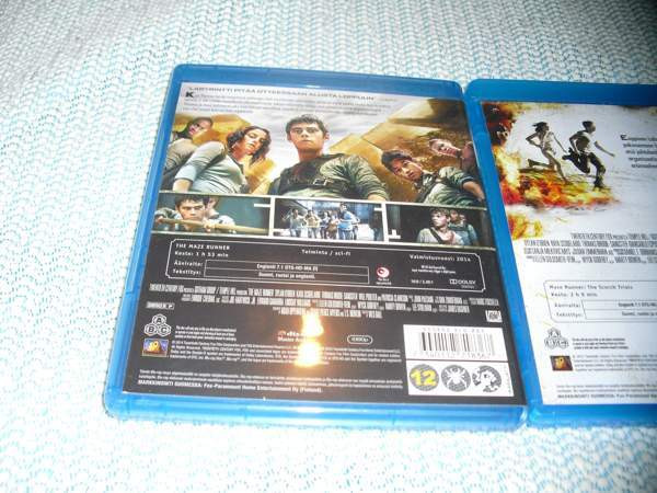 Blu-ray The Maze Runner - Labyrintti trilogia Ювяскюля - изображение 3