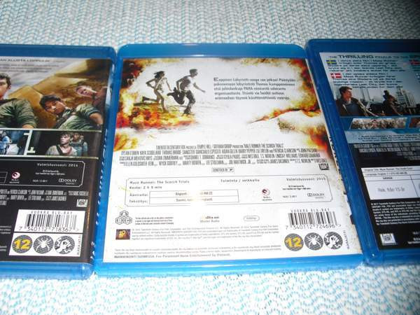 Blu-ray The Maze Runner - Labyrintti trilogia Ювяскюля - изображение 4