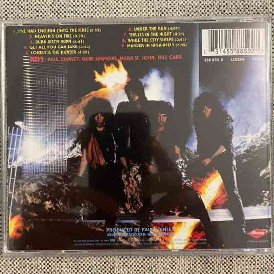 KISS : Animalize - Grazy Nights - Double Platinium Helsinki