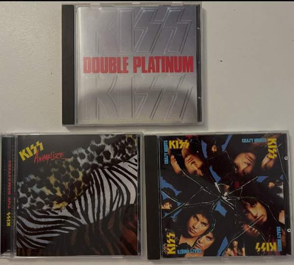KISS : Animalize - Grazy Nights - Double Platinium Helsinki – foto 1