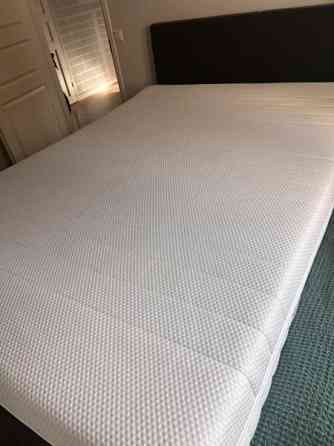 ÅKREHAMN 140x200 semi-firm/white Helsinki