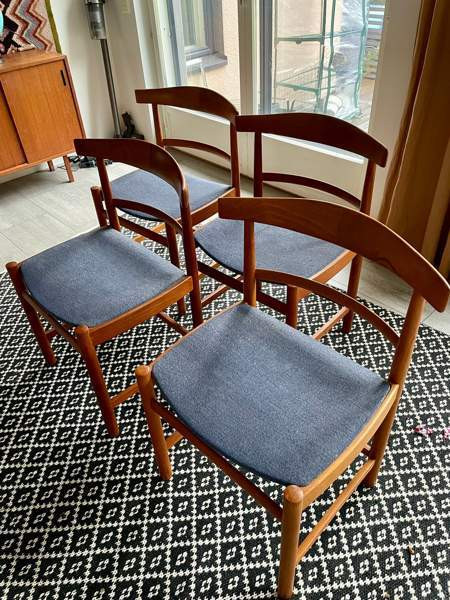 Tanskalaiset Søborg Møbler ruokapöydäntuolit Hyvinkää - valokuva 3