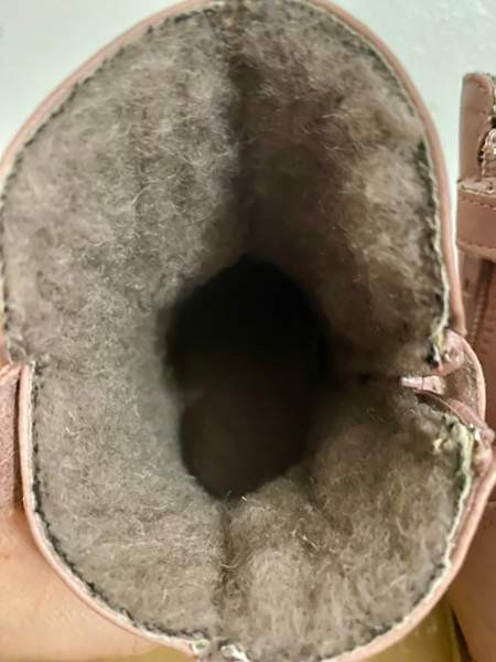 Tex-päällysteiset, villavuoriset vanhan roosan väriset nilkkurit koko 27 Helsinki – foto 5