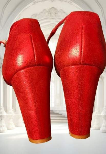 Punaiset juhlakengät | Koko 44 Tampere - photo 6
