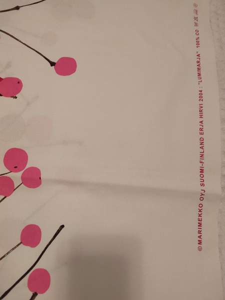 Marimekko Lumimarja kangas Ähtäri – foto 2