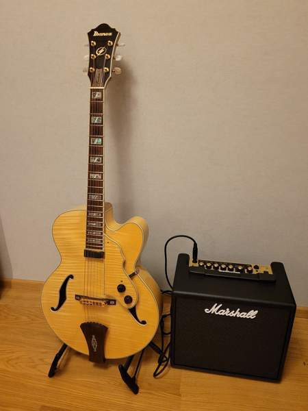 Ibanez AF 105 f nt Artcore ja Marshall CODE 25 Pori - valokuva 1
