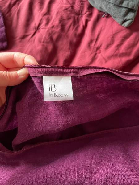 2 kpl liilat pellava koristetyynyliinat Helsinki - изображение 3