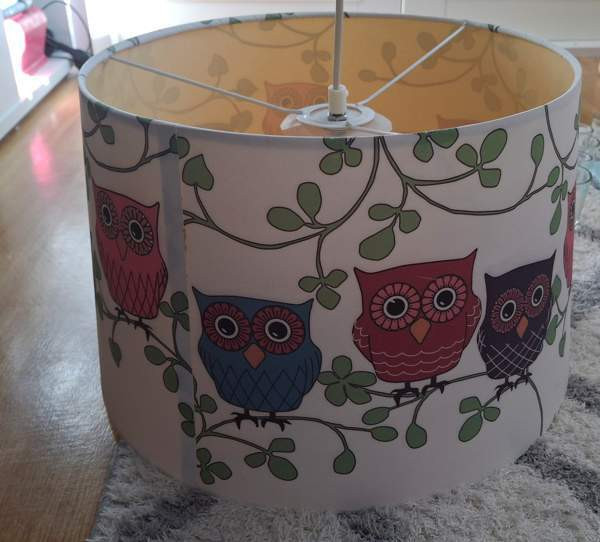 Pöllövarjostin, lastenhuoneen valaisin Haemeenlinna – foto 6