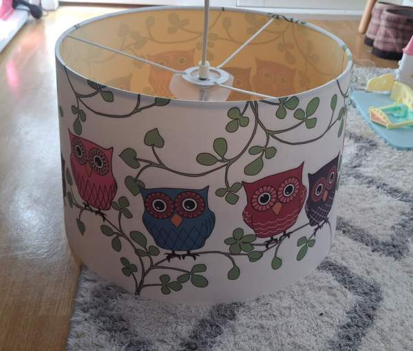 Pöllövarjostin, lastenhuoneen valaisin Haemeenlinna – foto 5